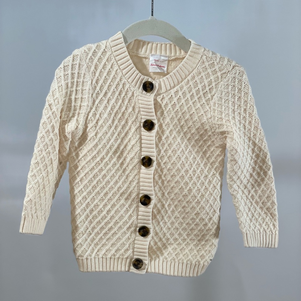 Beige tricot Hanna Andersson 2T